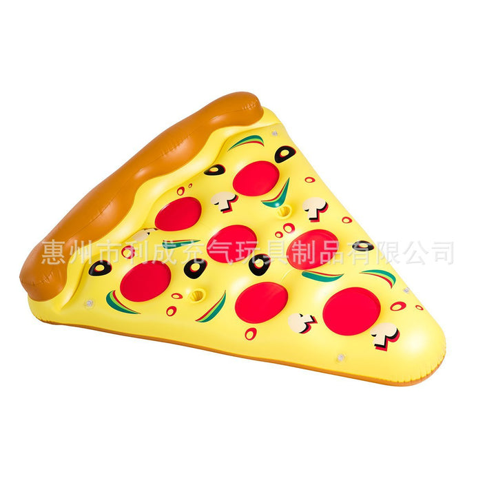 Kvinne oppblåsbar pizza lounger Skanto