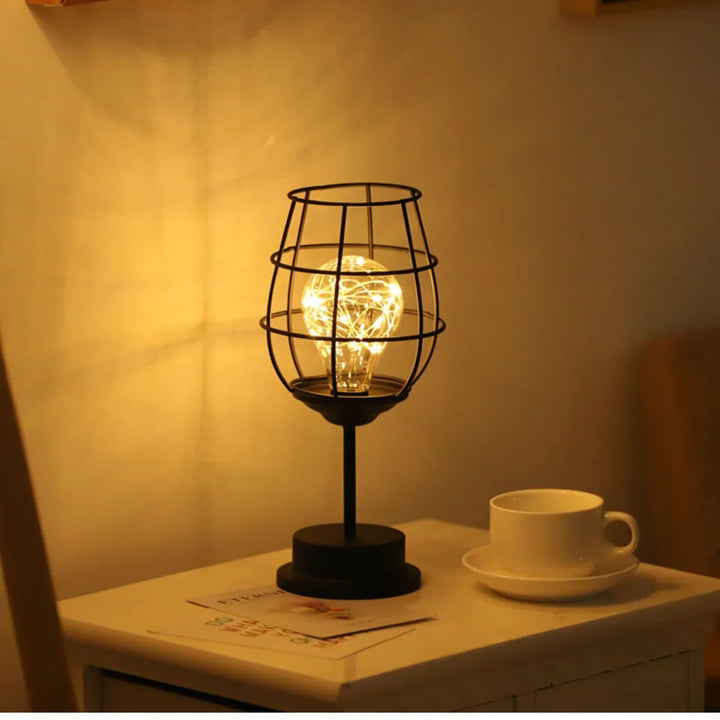 Luksus justerbar bordlampe - EleganceGlow | Skanto