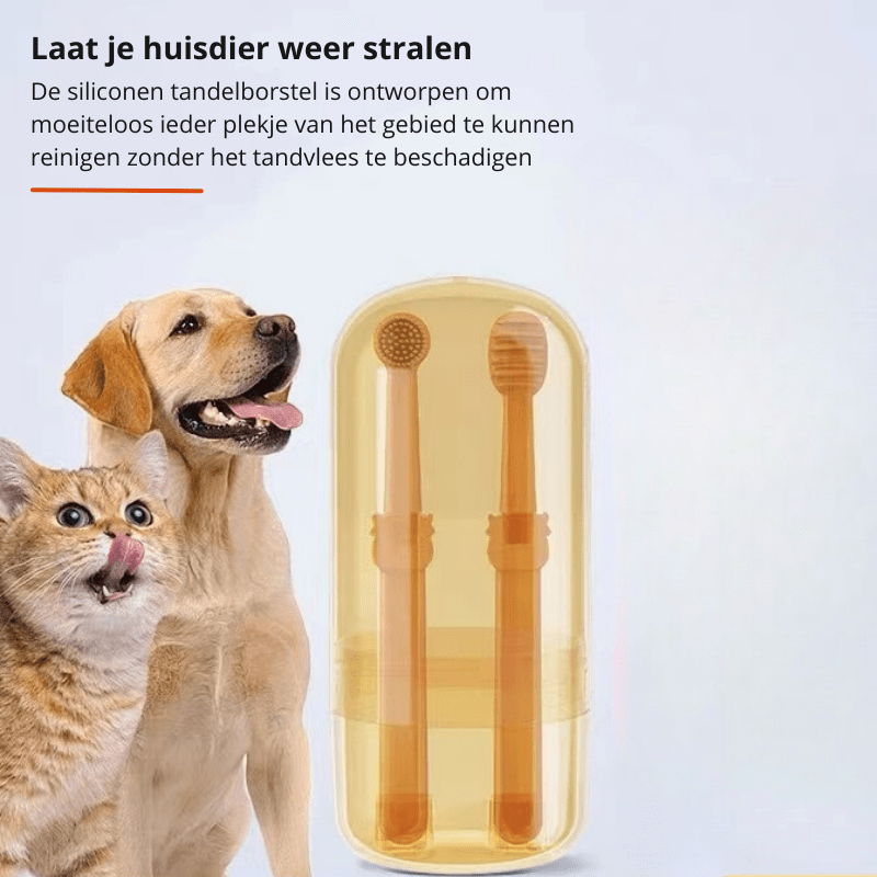 Skanto | DOGGYDENT – Silikon finger tannbørste for skånsom tannpleie for hunder og katter