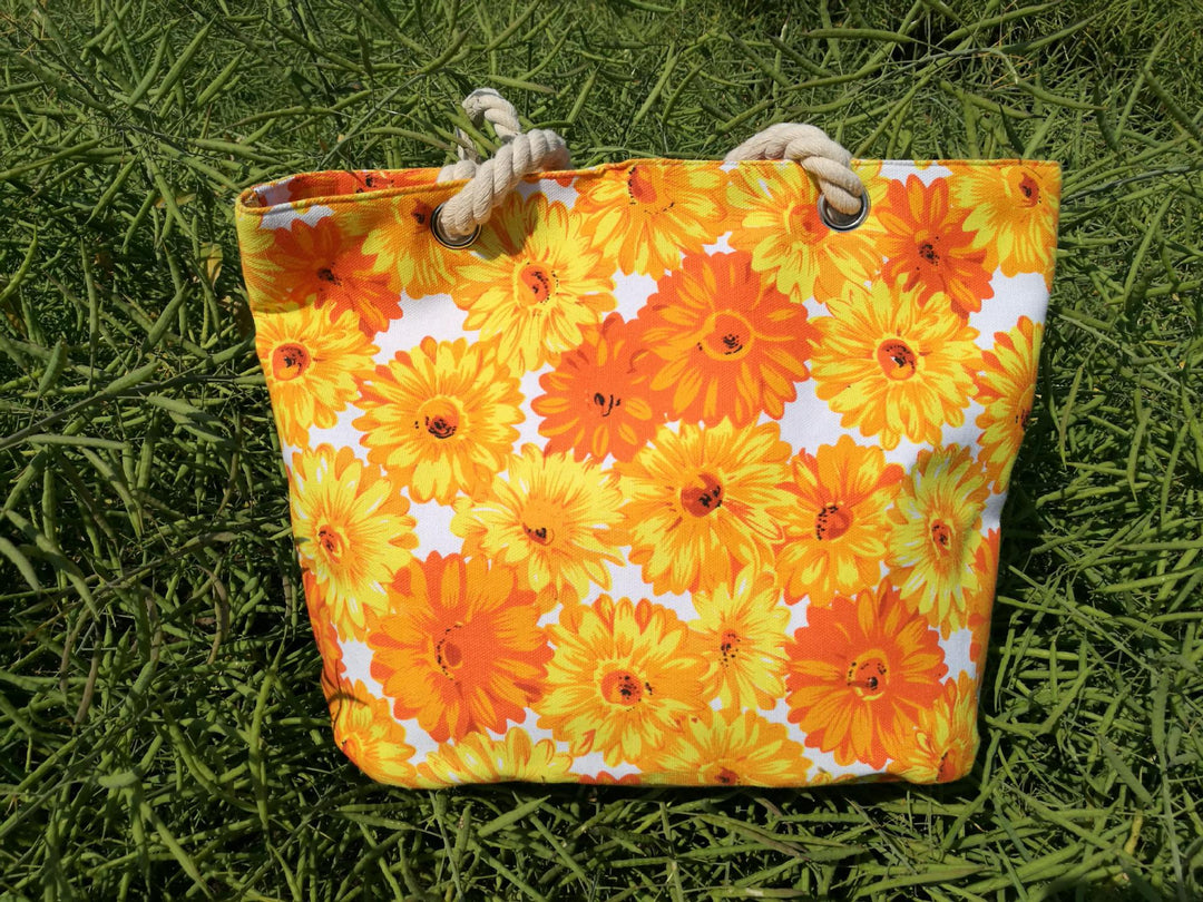 Blomsterdesign Strandveske Skanto