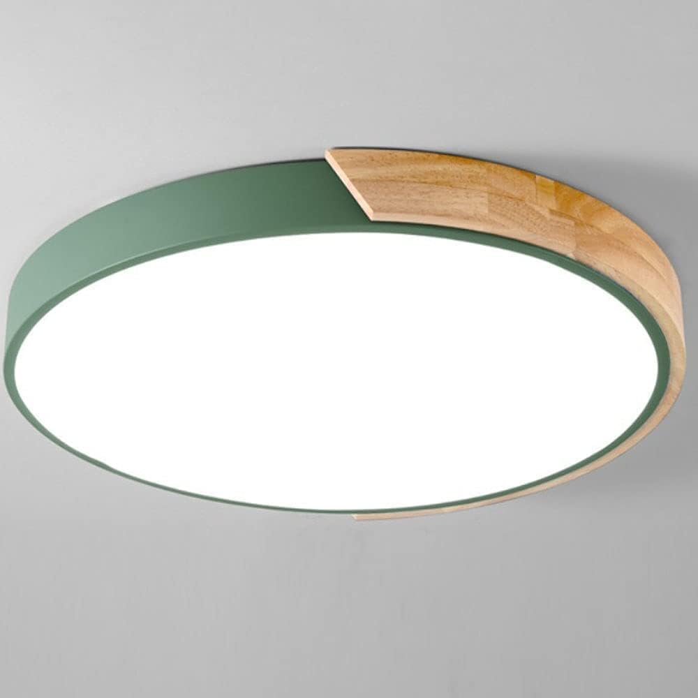 Skanto | LED Taklampe med Treakent Ramme