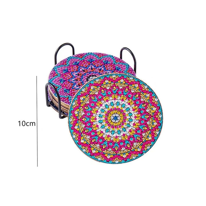 Skanto | Diamond Crafts Coaster Diamond Painting Coaster (Mandala)