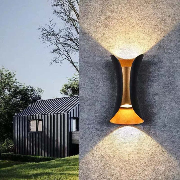 Skanto | Utendørs LED Vegglampe Aluminium Vanntett