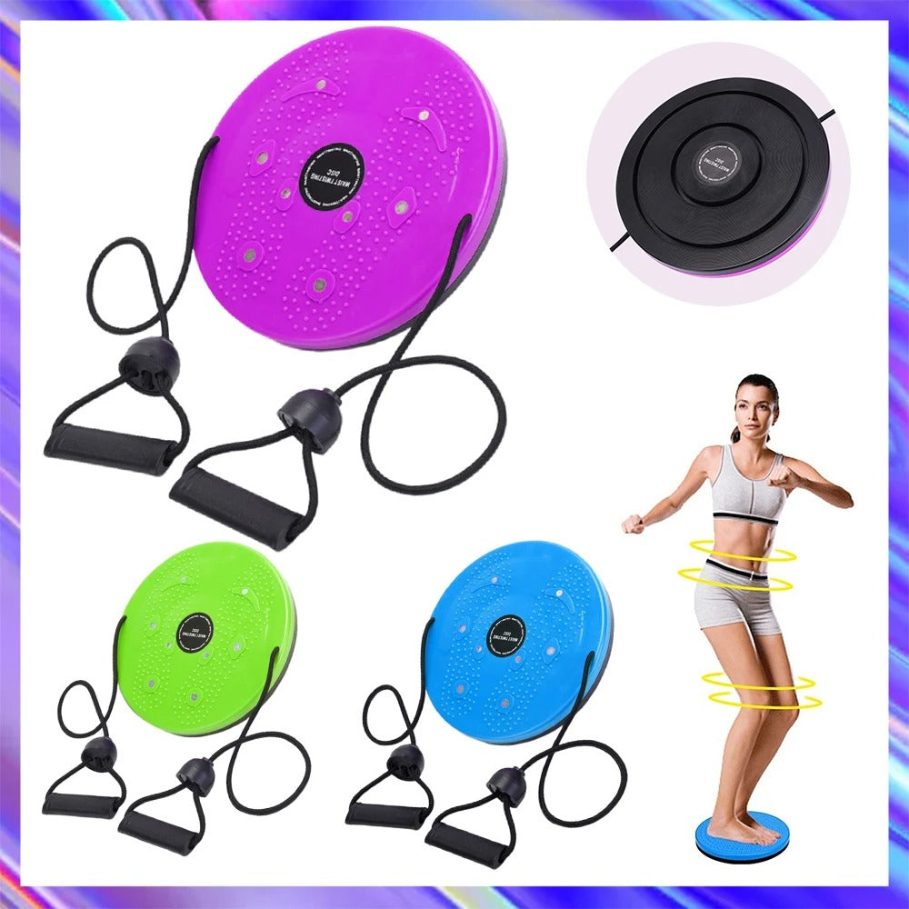 Skanto | Waist Whisper Twisting Disc Pro | Magnetisk Massasje Balansebrett for Kjerne Styrke & Midje Trening Hjemme