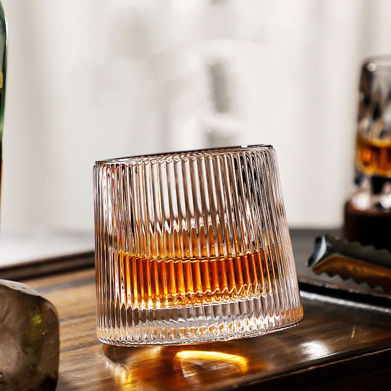 Skanto | Spinning Japansk Edo Whiskey Glass Sett