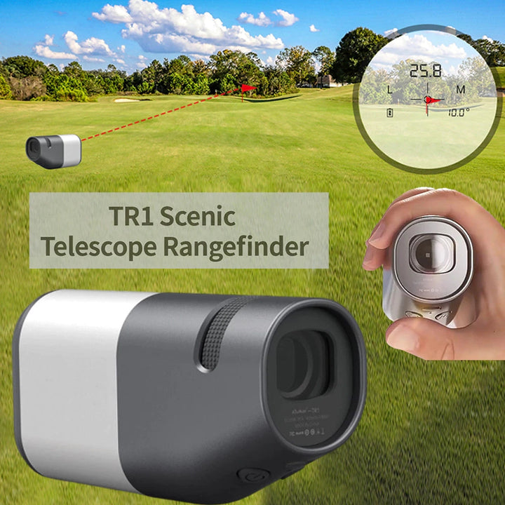 Monokular Pro Vision Laser Avstandsmåler Teleskop | Skanto