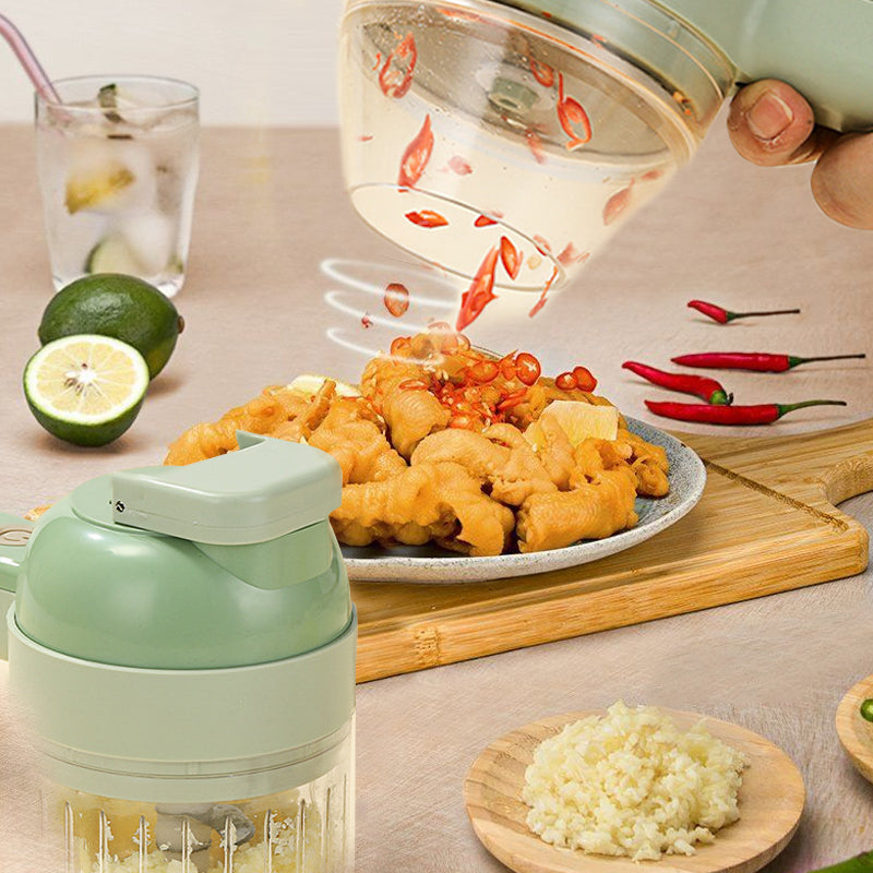 Skanto | Trådløs Elektrisk Hvitløkstøter