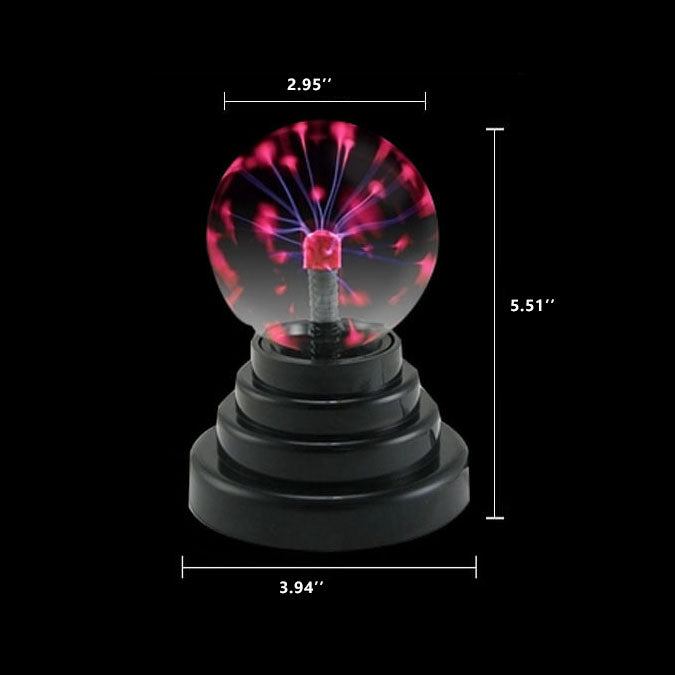 Skanto | Magic Elektrostatisk Ion Ball Lys Flash Ball Natt Lys Ambient Lampe