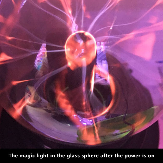 Skanto | Magic Elektrostatisk Ion Ball Lys Flash Ball Natt Lys Ambient Lampe