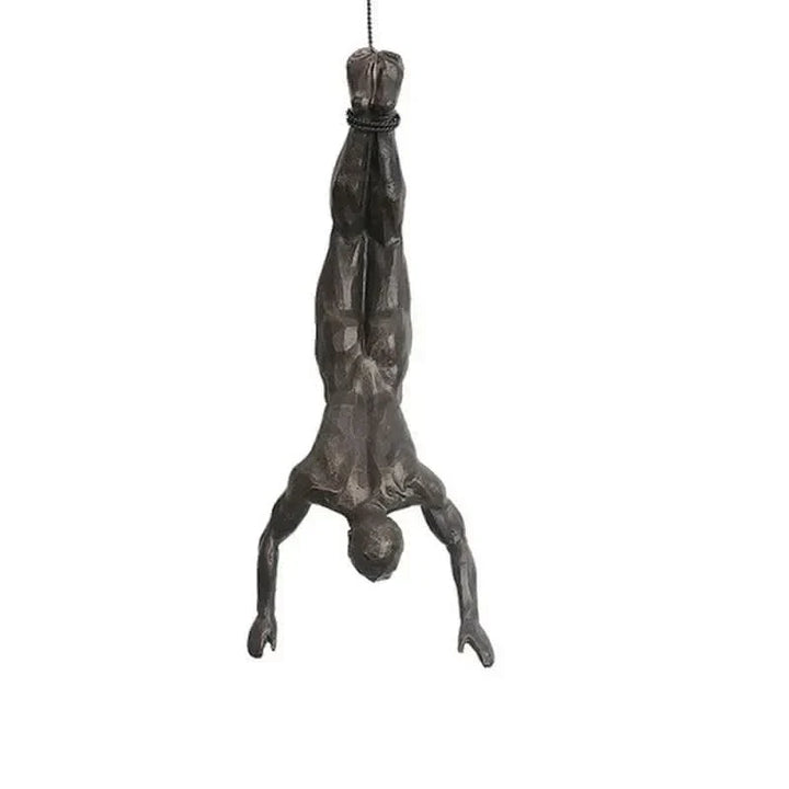 Skanto | Klatrende Mann Vegg Skulptur Sett – Moderne Harpiks Kunst