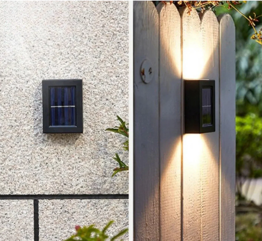 Skanto | Luksuriøs solenergi LED veggmontert lampe