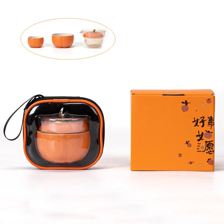 Skanto | Mini Pumpkin Keramikk tekoppsett