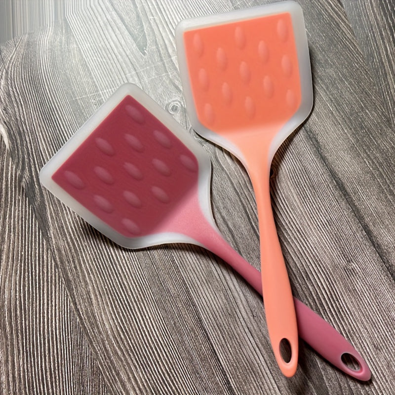 Skanto | Ekstra Stort Silikon Spatel Sett – Non-stick, Varmebestandig & Ergonomisk for Enkel Løsning av Mat, Perfekt for Matlaging & Baking