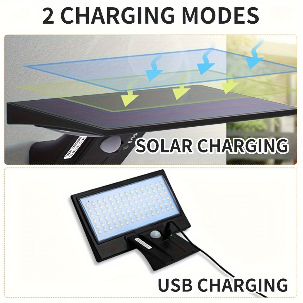 Skanto | SmartSolar - Solenergi LED utendørslampe spotlight bevegelsessensor - en livstid med gratis lys