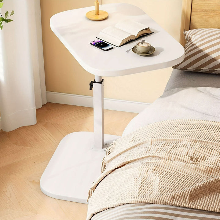 Skanto | Justerbart Sidebord – Tre & Metall for Sofa eller Seng
