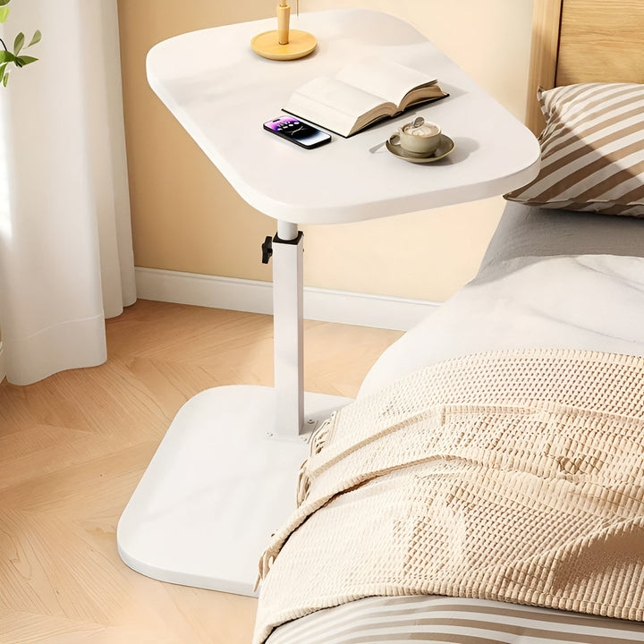 Justerbart Sidebord – Praktisk og Plassbesparende | Perfekt for Sofa og Seng | Skanto