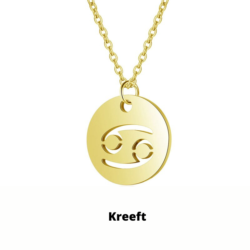 Zodiac Necklace | Bærekraftig rustfritt stål, forblir strålende! Skanto