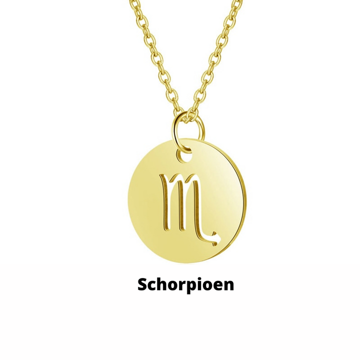 Zodiac Necklace | Bærekraftig rustfritt stål, forblir strålende! Skanto