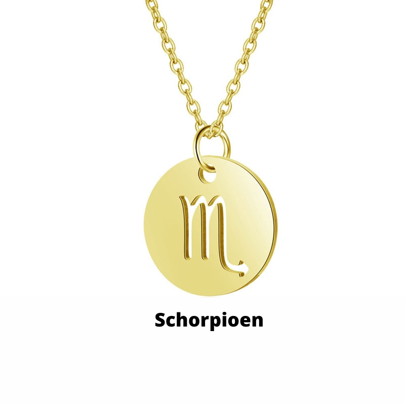 Zodiac Necklace | Bærekraftig rustfritt stål, forblir strålende! Skanto