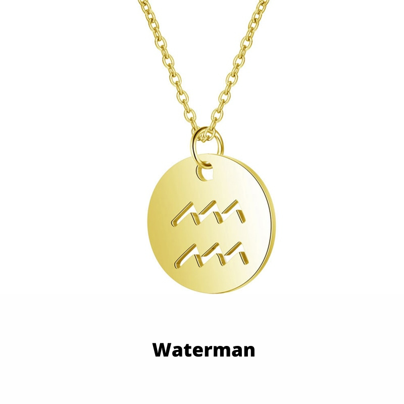 Zodiac Necklace | Bærekraftig rustfritt stål, forblir strålende! Skanto