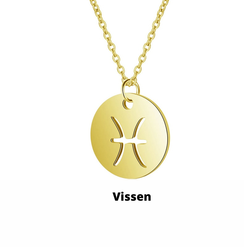 Zodiac Necklace | Bærekraftig rustfritt stål, forblir strålende! Skanto