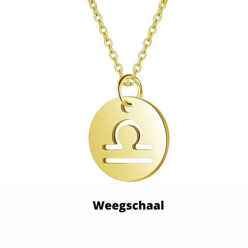 Zodiac Necklace | Bærekraftig rustfritt stål, forblir strålende! Skanto