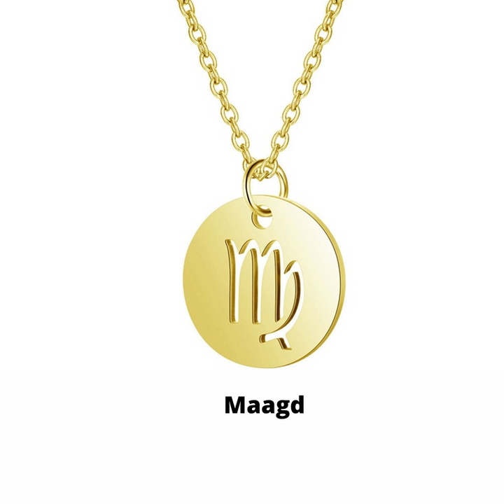 Zodiac Necklace | Bærekraftig rustfritt stål, forblir strålende! Skanto