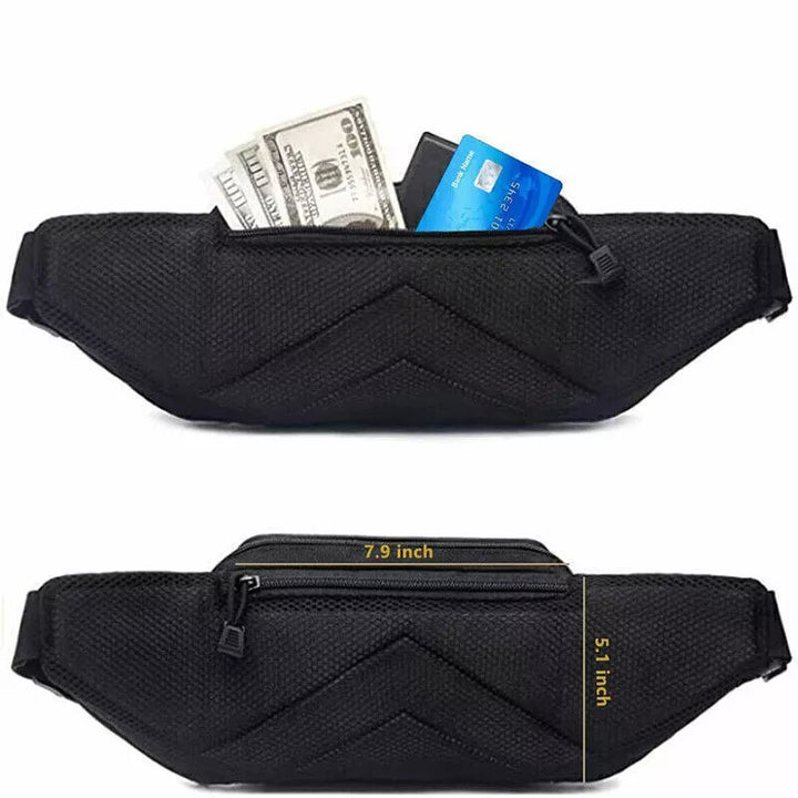 Skanto | Taktisk Hofteveske - Skjult Bære Fanny Pack Holster