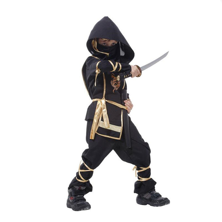 Skanto | Guttenes Ninja Halloween Kostyme Sett