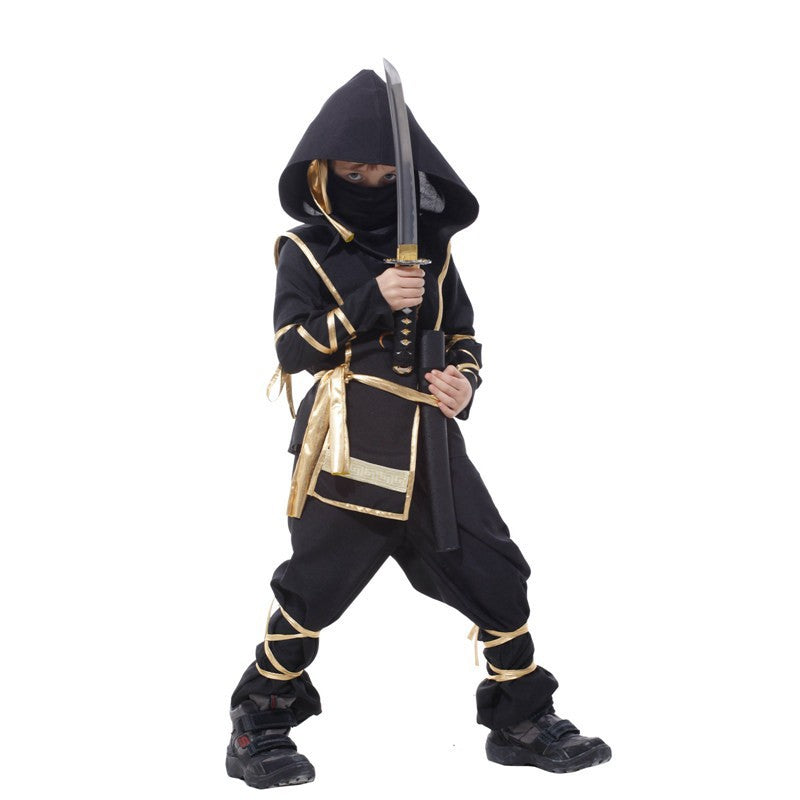 Skanto | Guttenes Ninja Halloween Kostyme Sett