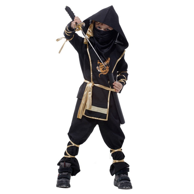 Skanto | Guttenes Ninja Halloween Kostyme Sett