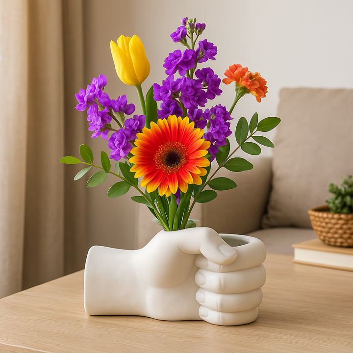 Skanto | Kunstnerisk Håndgestus Keramisk Bordblomst Vase