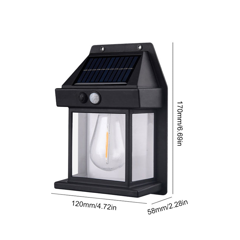 Solar Wolfram Vegglampe | Skanto