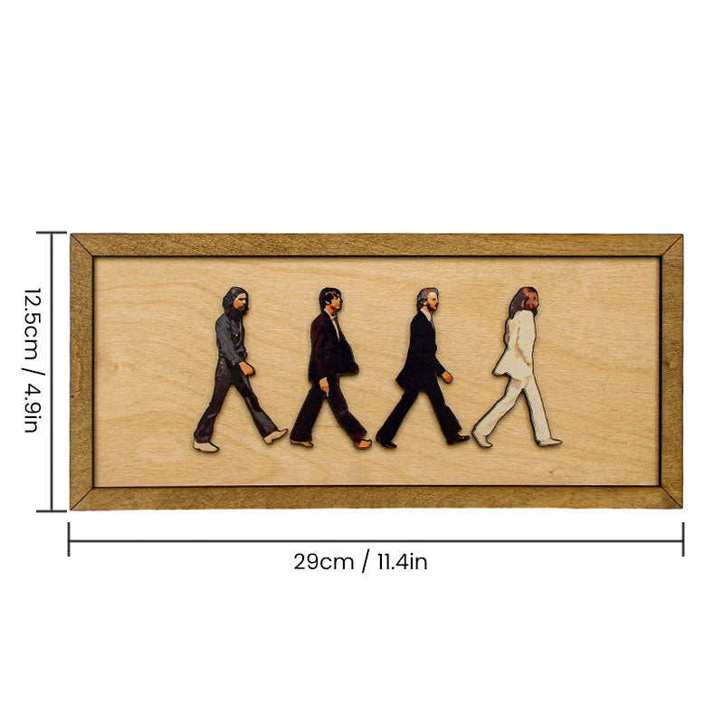 Skanto | Rammer Abbey Road-portrett av Beatles