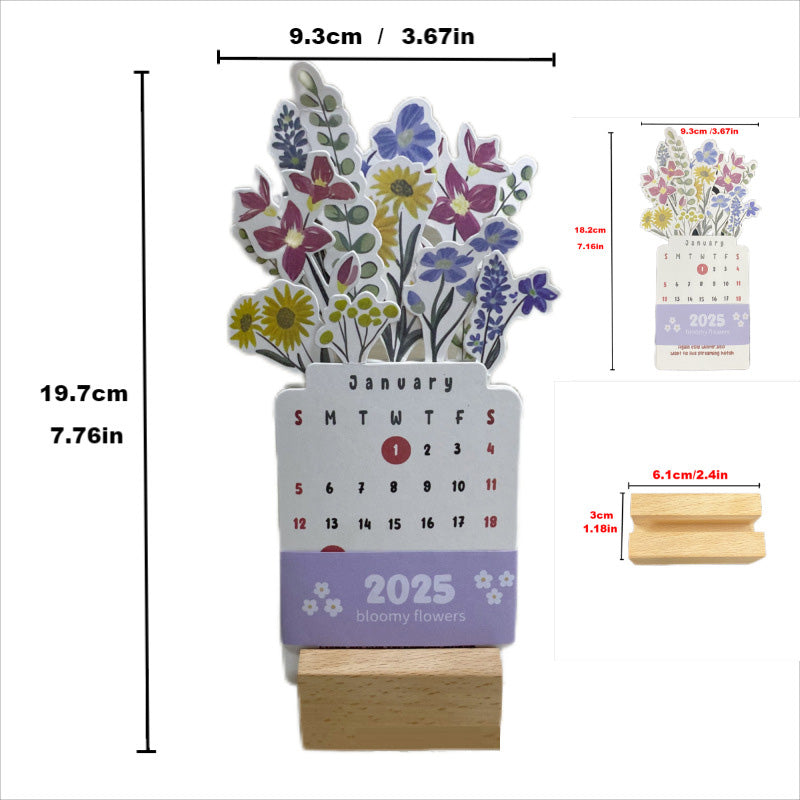 Skanto | 2025 Bloomy Flowers Bordkalender