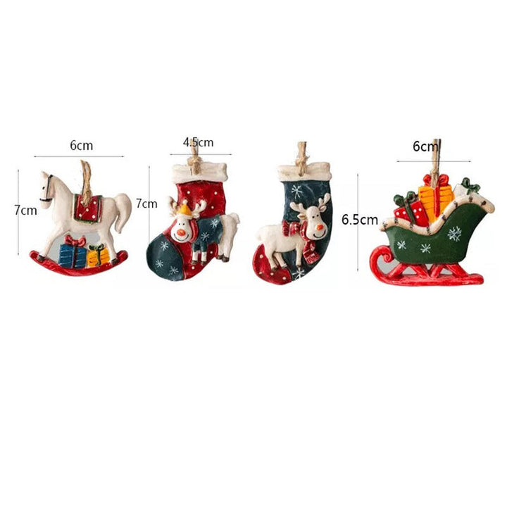 Skanto | Juletrær Henge Harpiks Ornament Pendel