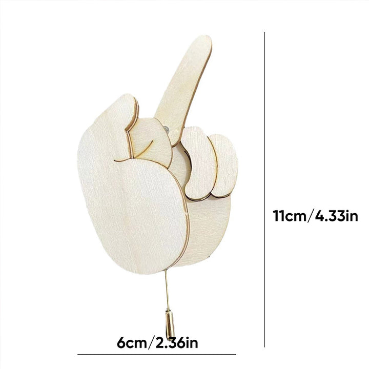 Skanto | Morsom Tre Finger Pin