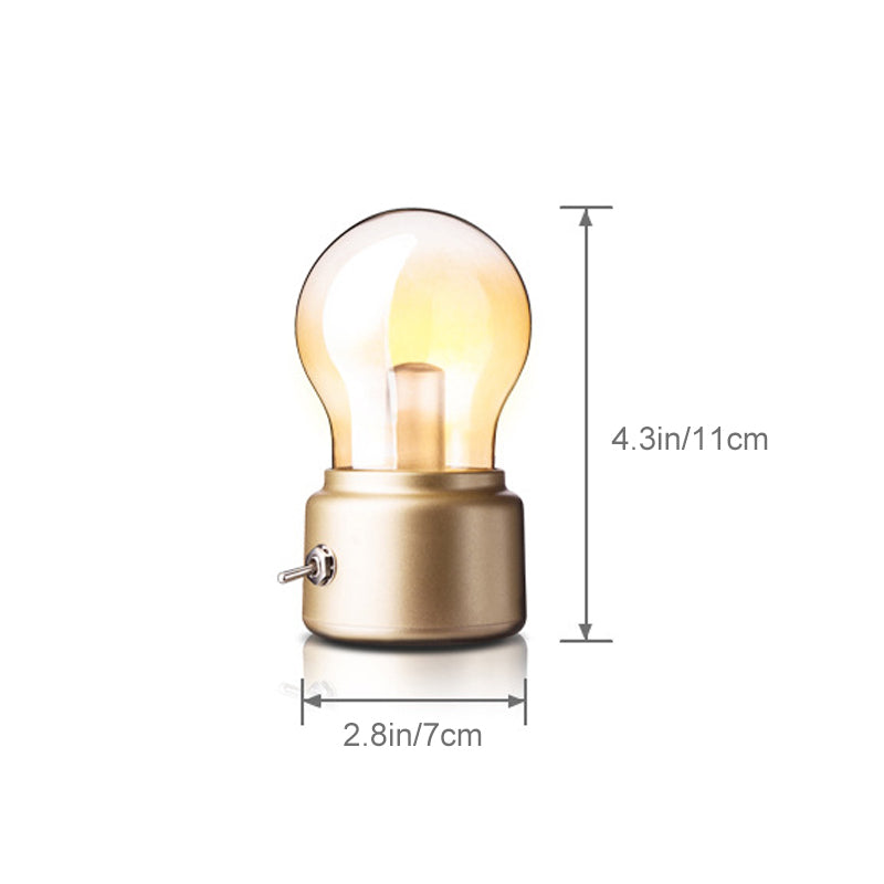 Skanto | Vintage LED Pæreformet Mini Lampe