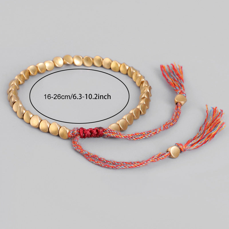 Skanto | Formet Kobber Perle Armbånd
