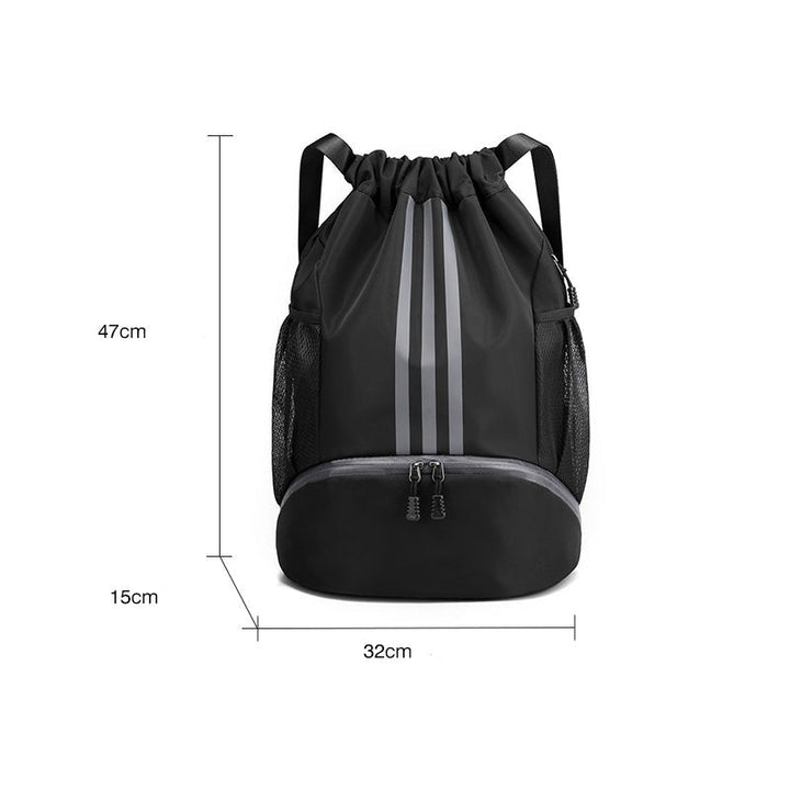 Sport bag laget av nylon med trekkord | Skanto