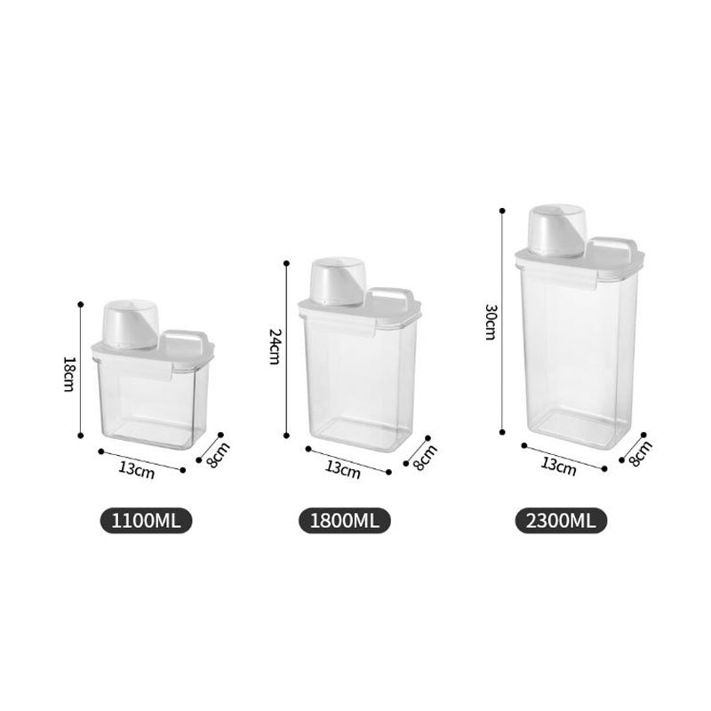 Cereal Dispenser Easy Flow Oppbevaringskrukke Plast Matcontainer | Skanto