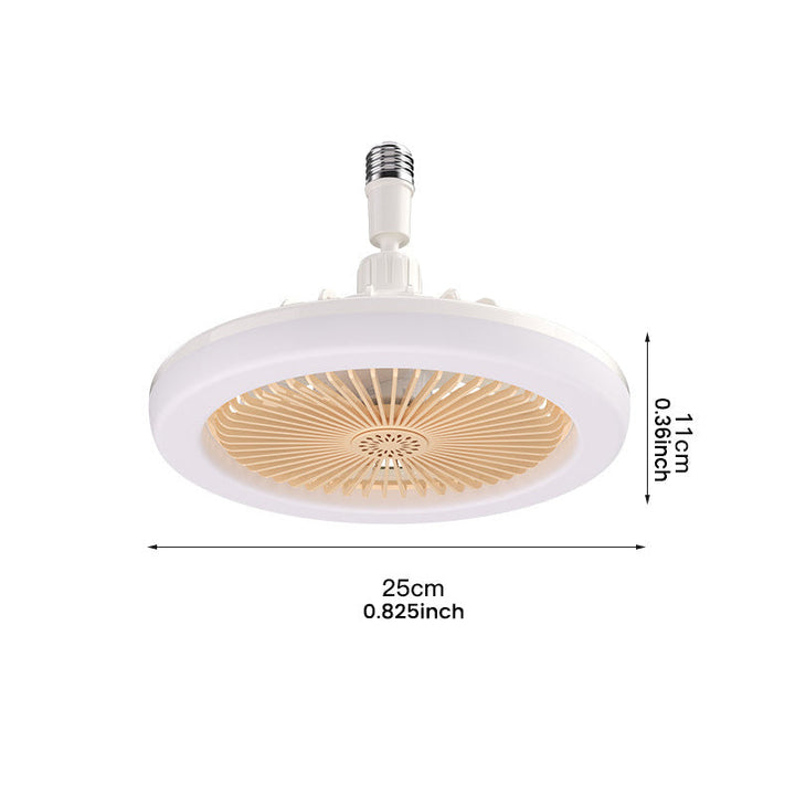 2-i-1 Aromaterapi LED Vifte Lampe | Skanto