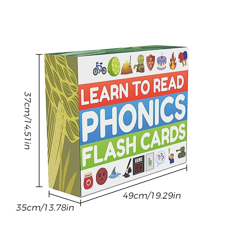 Skanto | Fonem Flashcards - Lære å lese i 20 trinn - Digrar CVC blandinger lange vokallyder