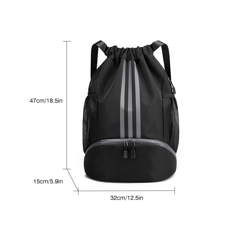 Skanto | Stor Nylon Snor Ryggsekk