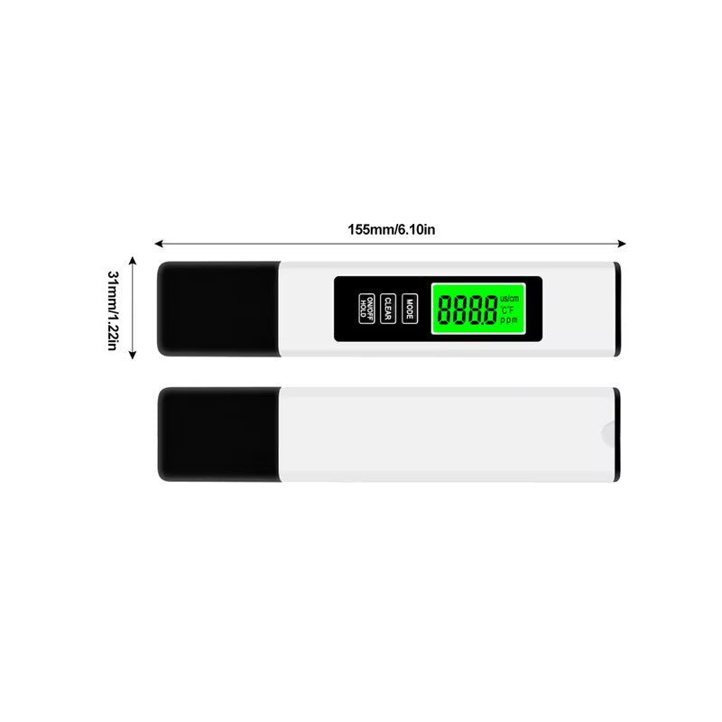 Skanto | Ny 4 i 1 Tds Meter Digital Vann Tester