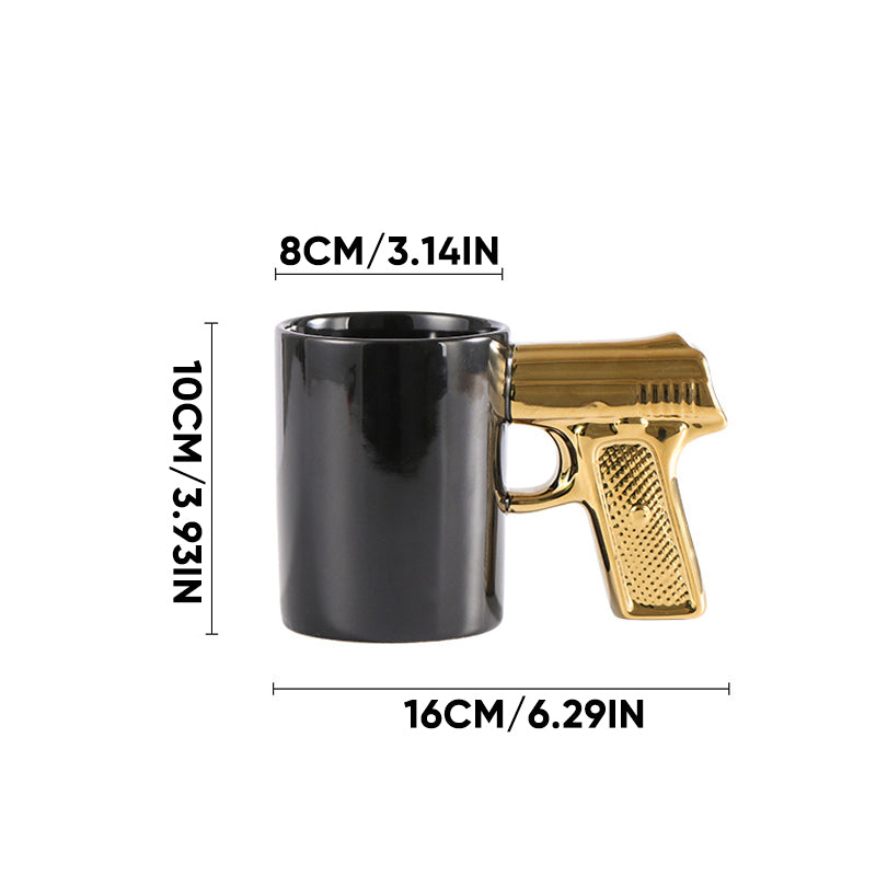 Pistol Grip Mug | Skanto