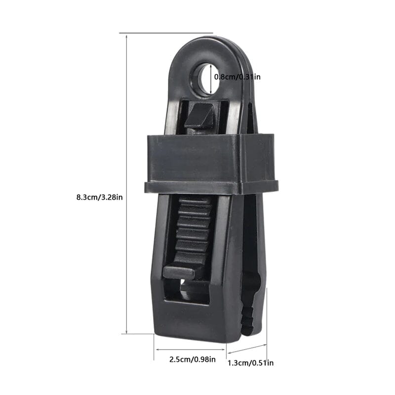 Justerbar Heavy Duty Lock Grip for Tarp & Shade Cloth | Skanto
