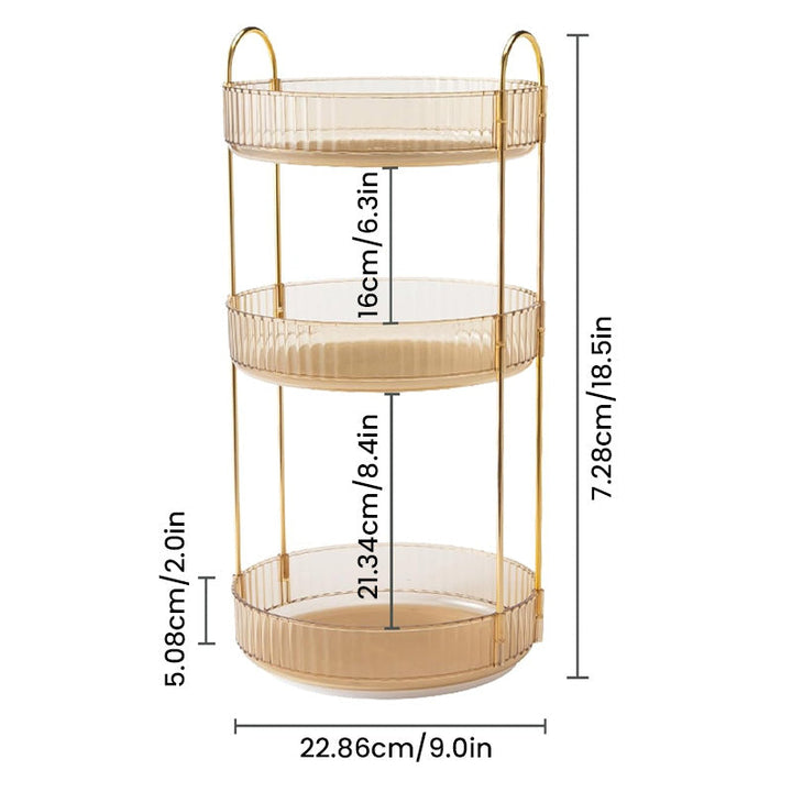 Skanto | 360° Roterende Sminke Organizer