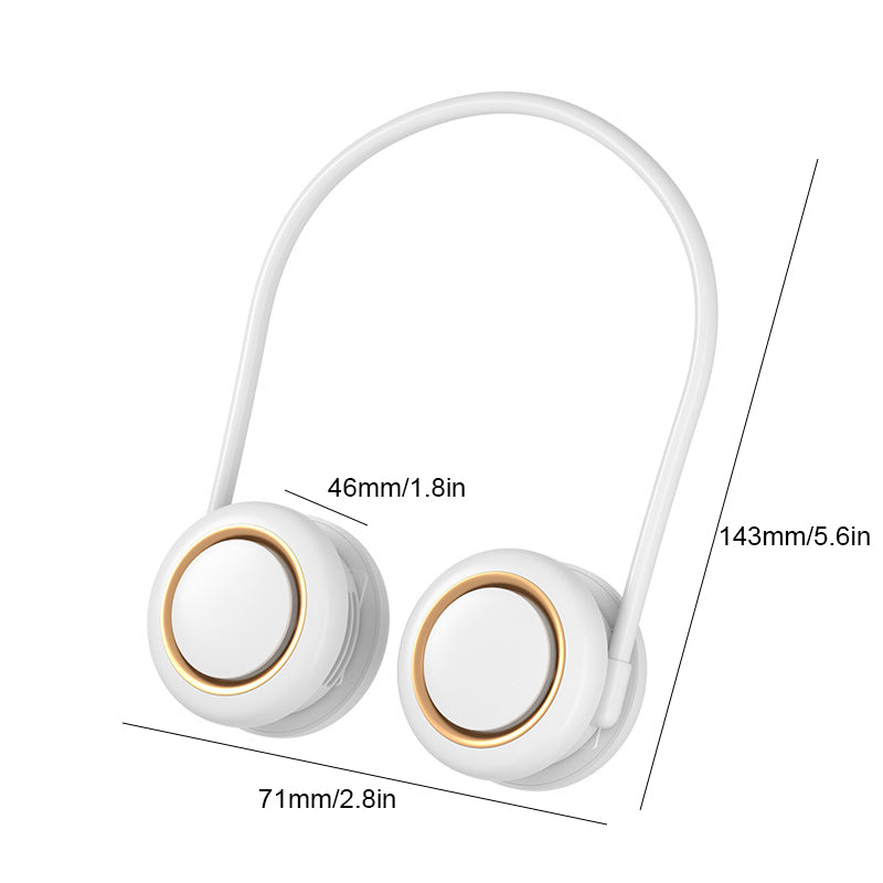 Sammenleggbart USB Mini Bærbar Nakkeventilator | Skanto