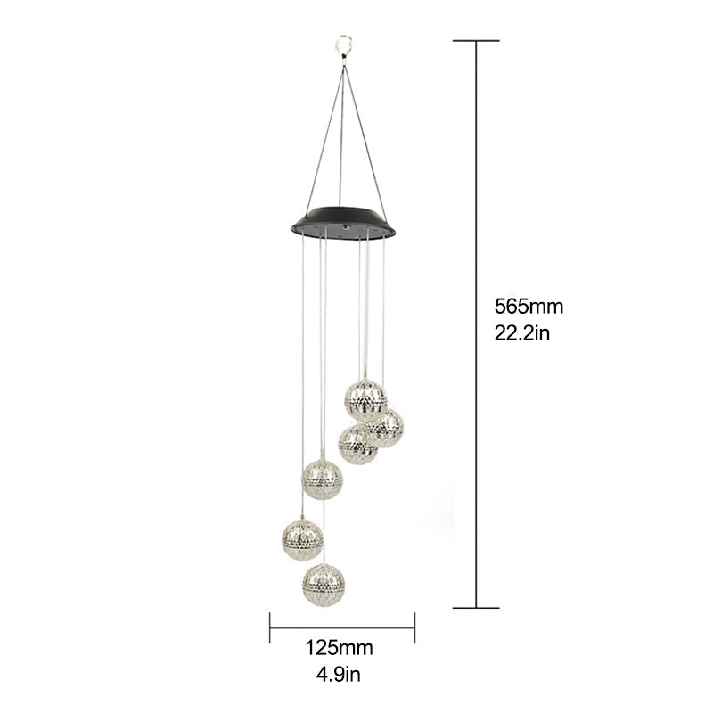 Skanto | Solar Wind Chime Utendørs Lys